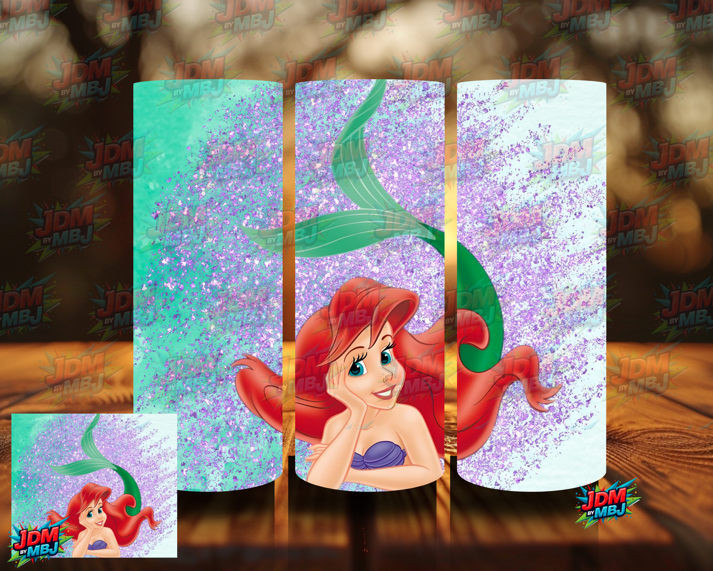 Inspired by The Little Mermaid Sublimation Prints