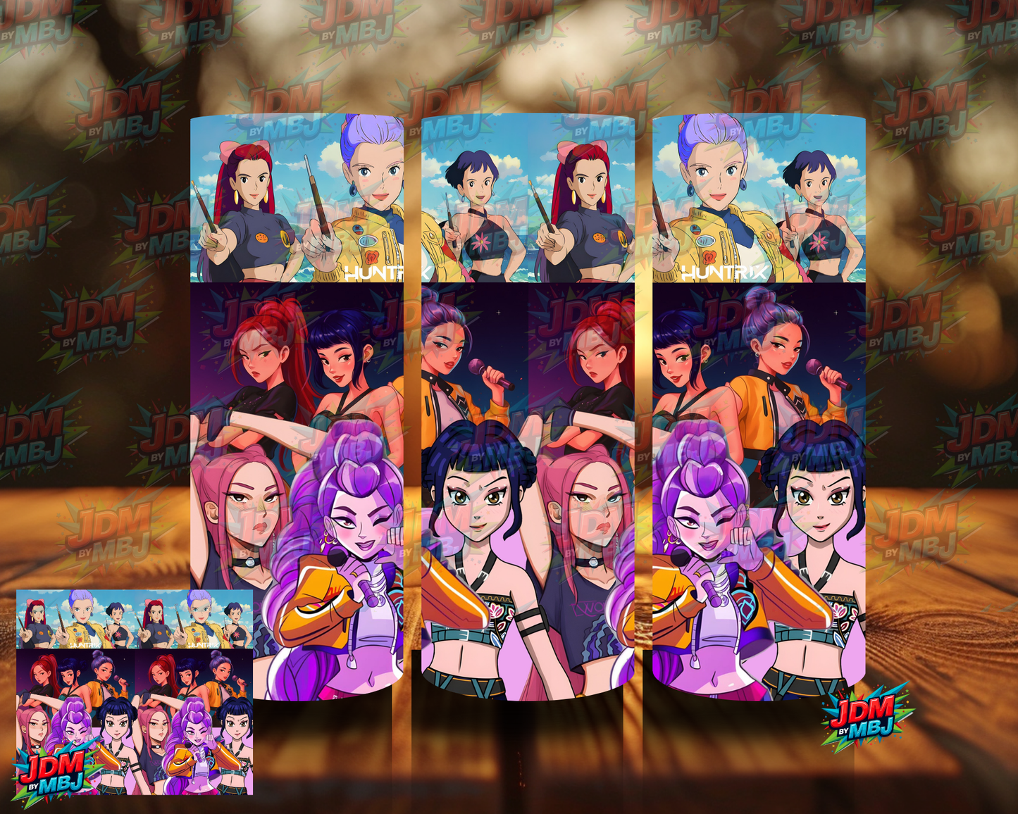 Inspired by K-POP Demon Hunters Sublimation Prints Volume 3