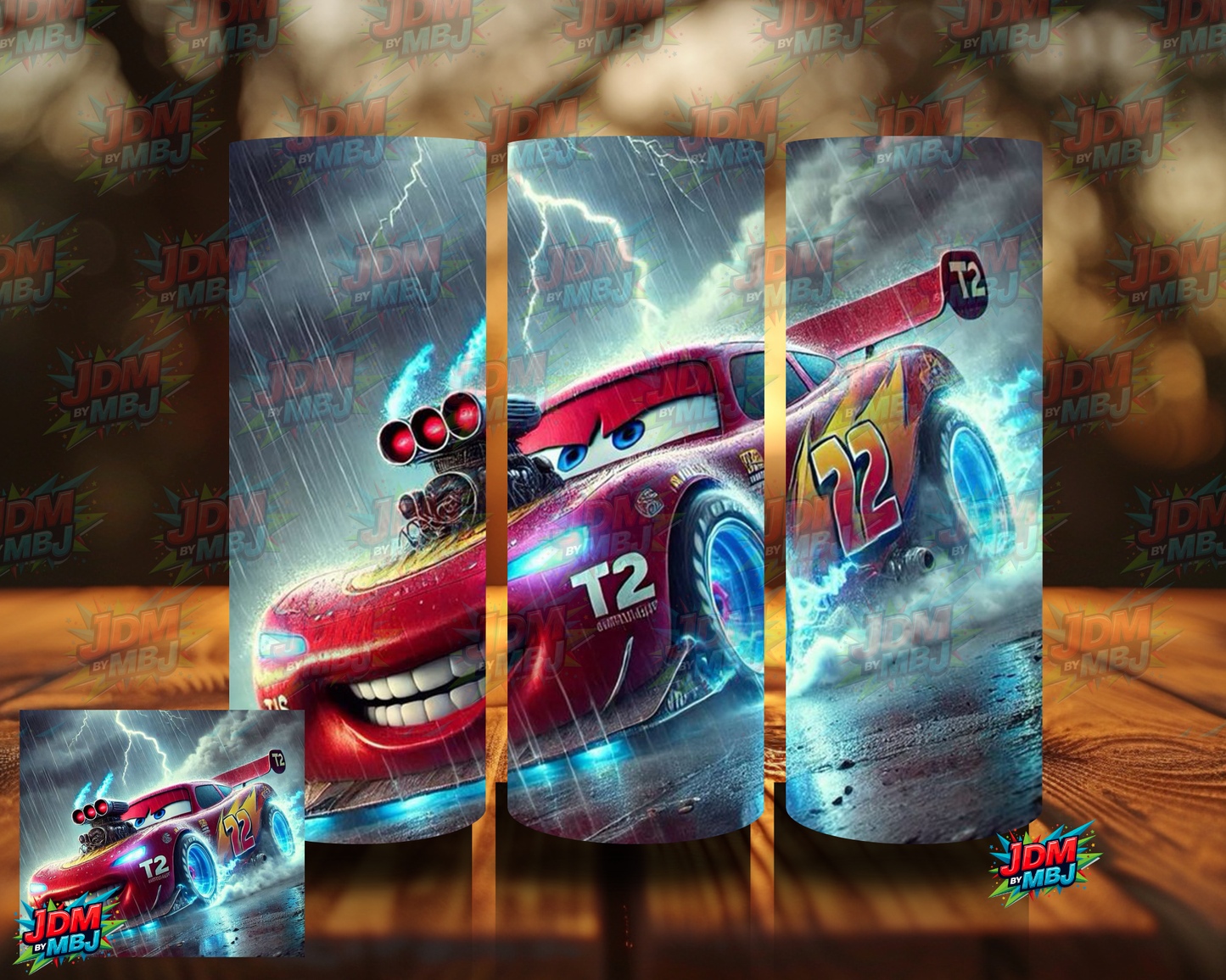 Inspired by Lighting McQueen Sublimation Prints