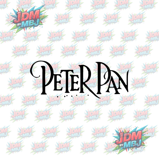 Iron On - Peter Pan DTF