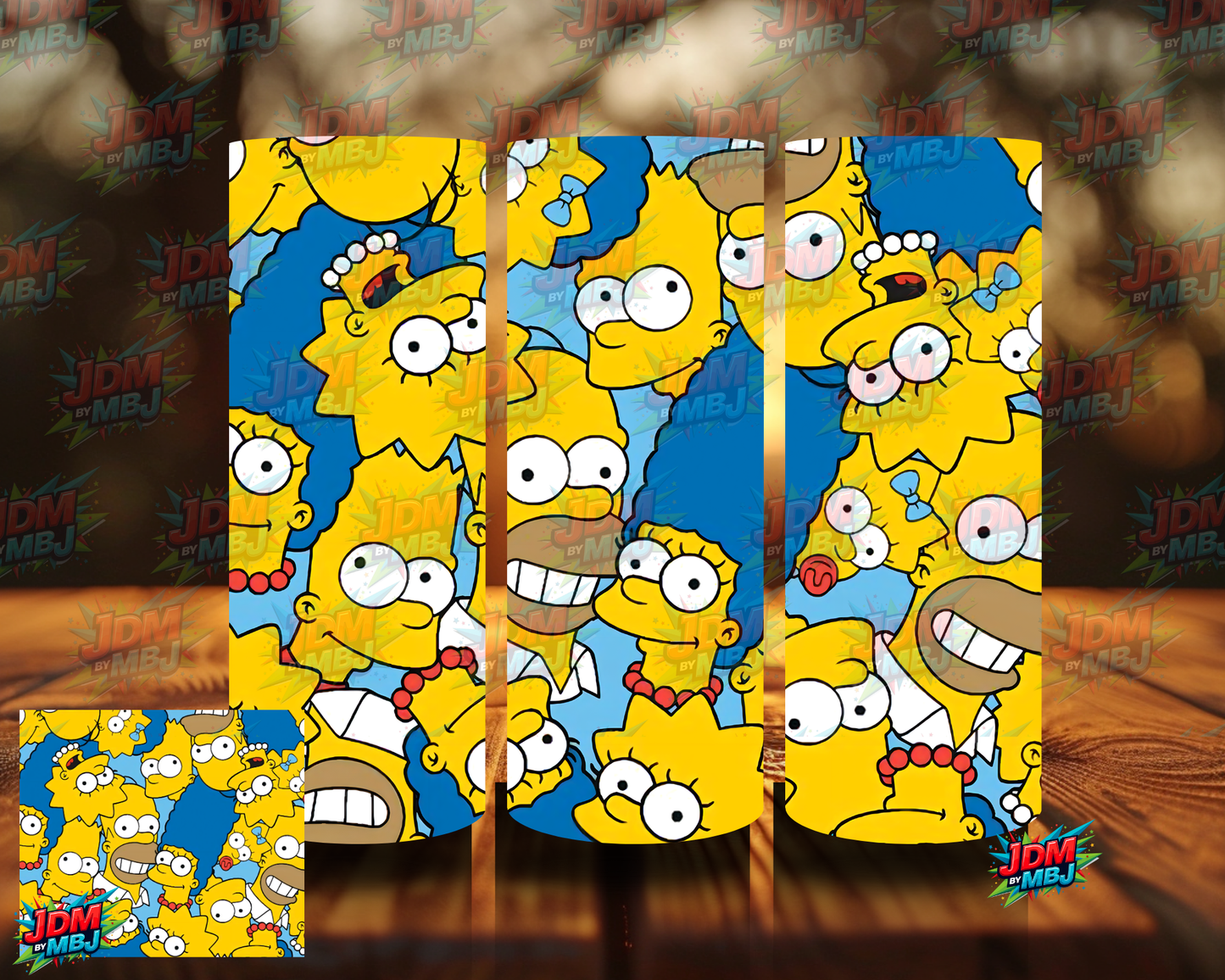 Inspired by The Simpson Sublimation Prints
