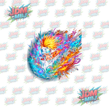 Iron On - Naruto 'Halftone' DTF