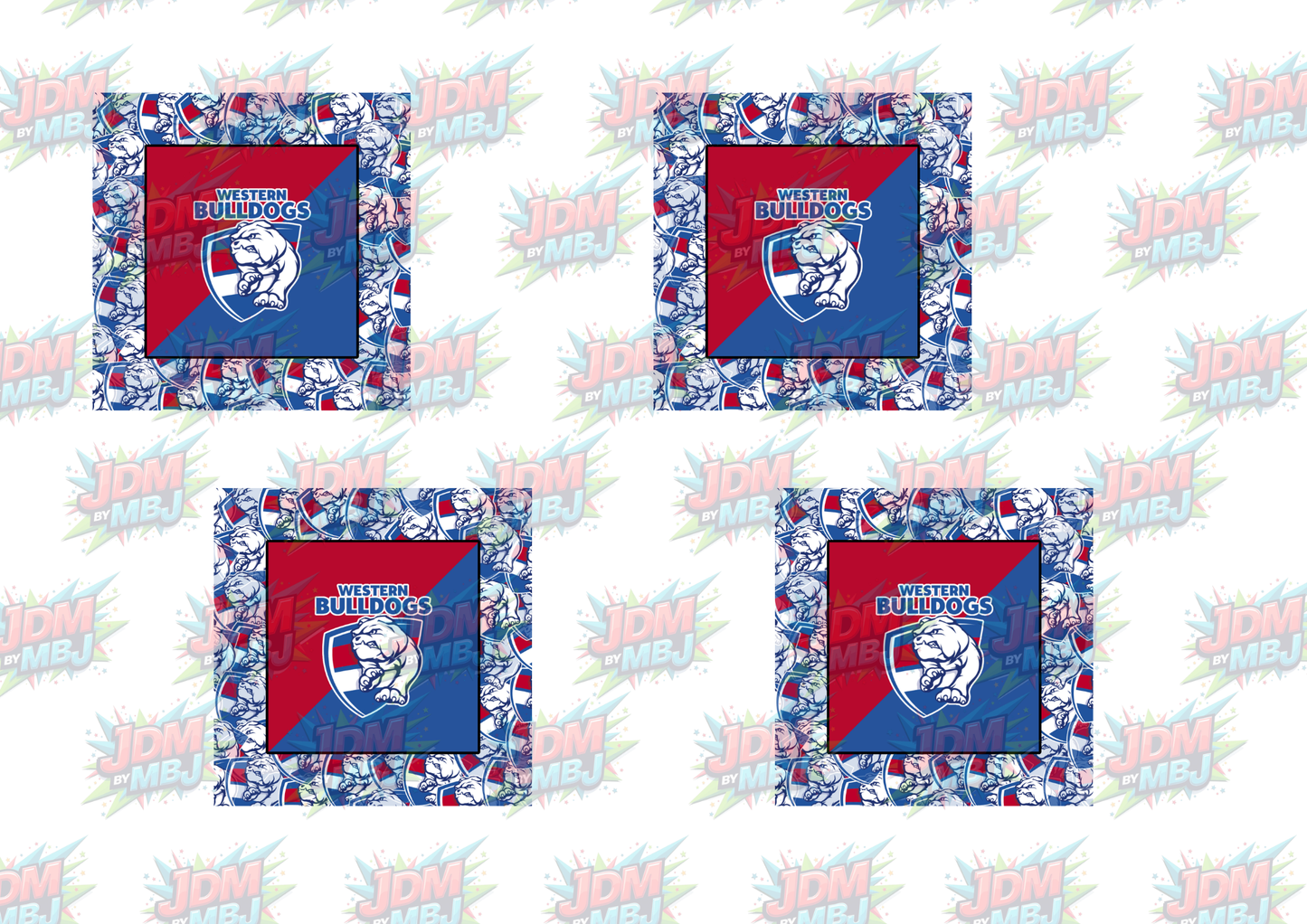 Inspired by AFL Digital Alarm Clock Sublimation Prints