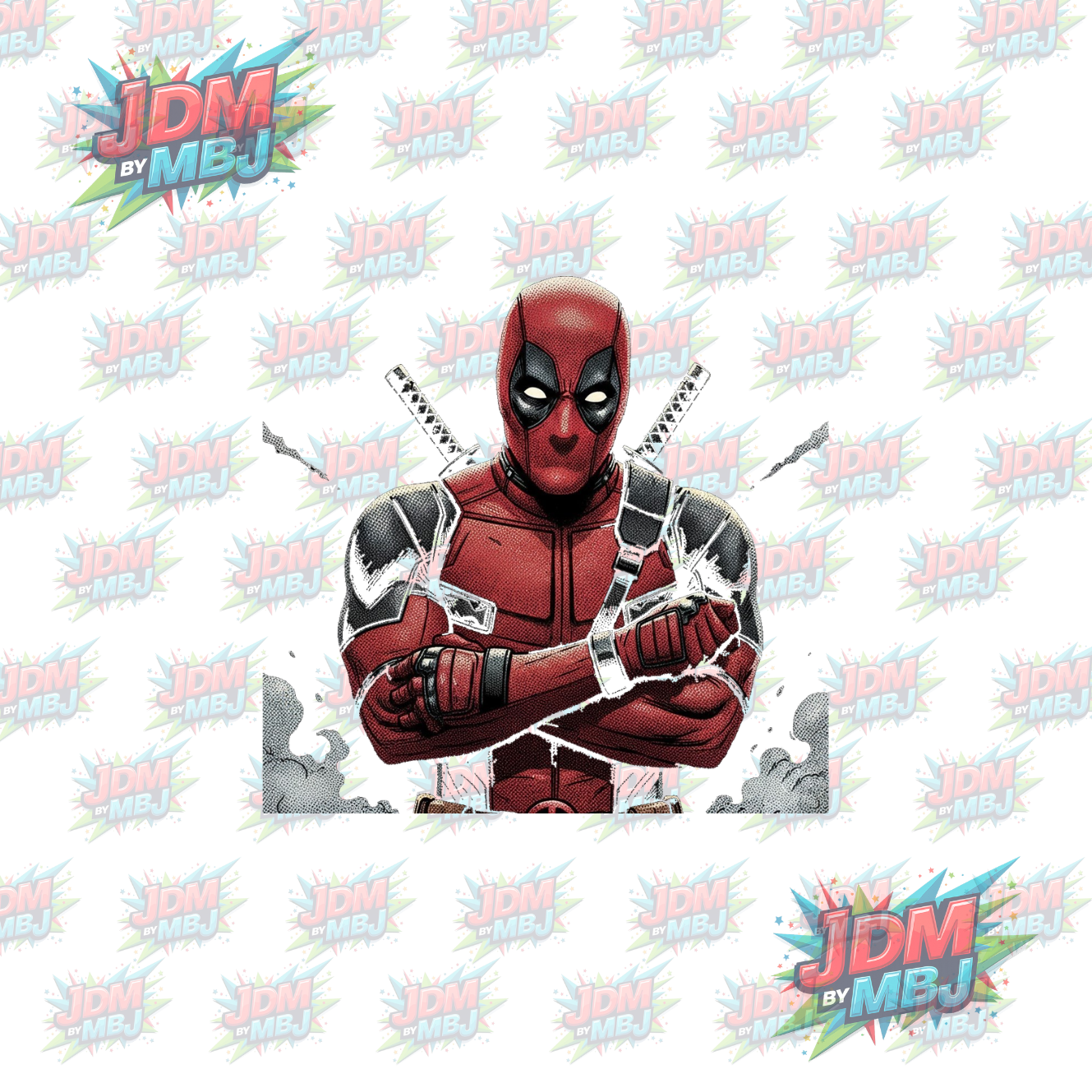 Iron On - Marvel/DC Halftone DTF