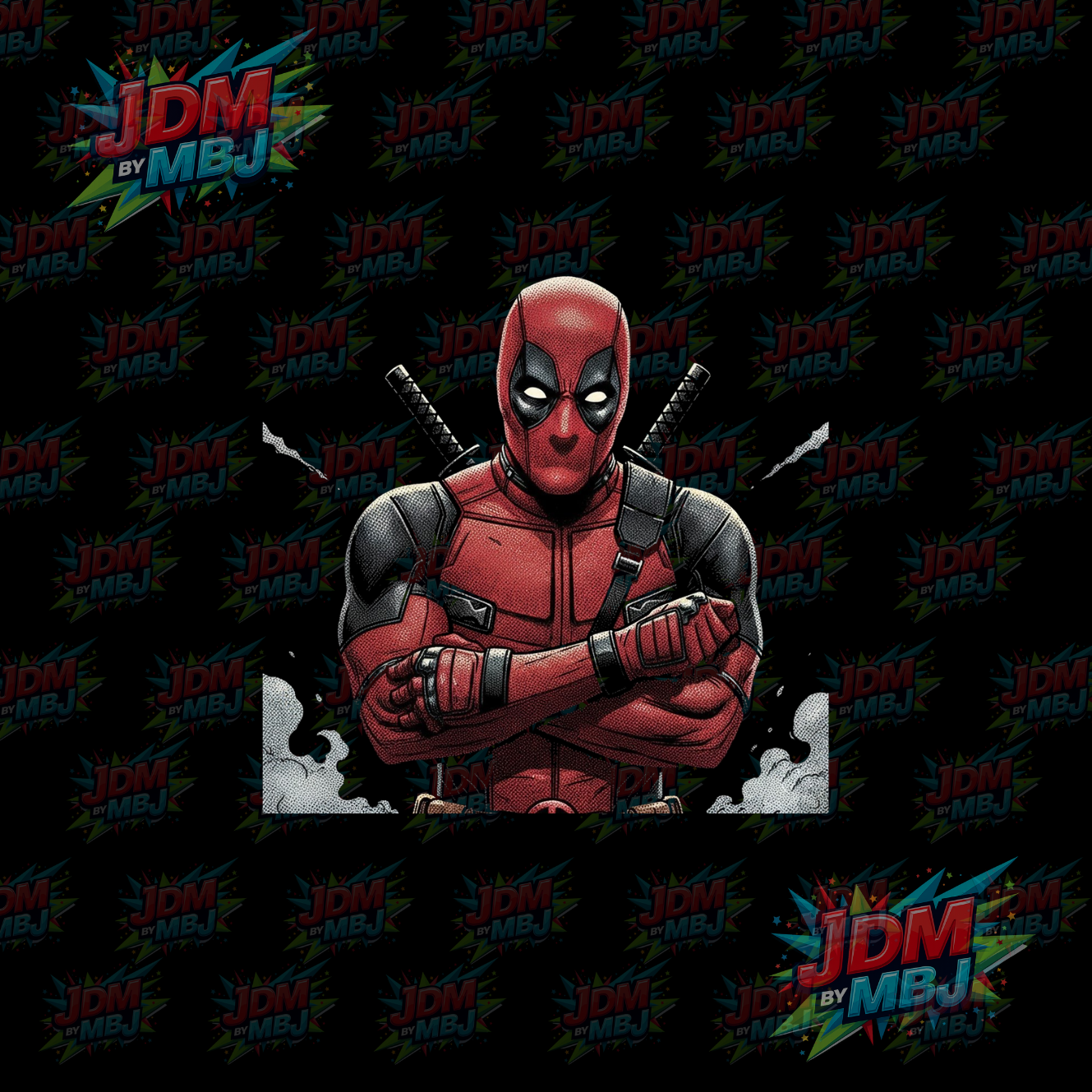 Iron On - Marvel/DC Halftone DTF