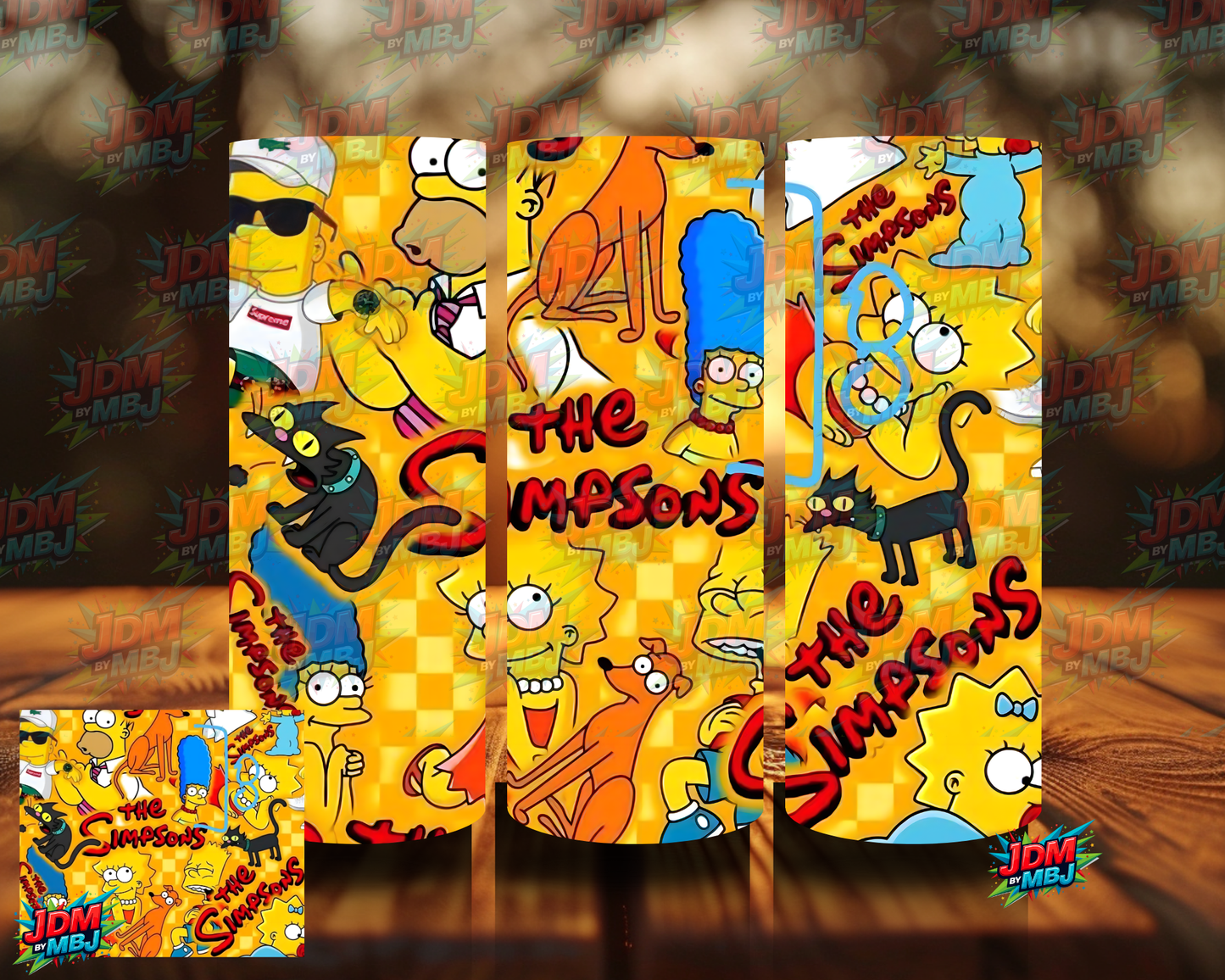 Inspired by The Simpson Sublimation Prints