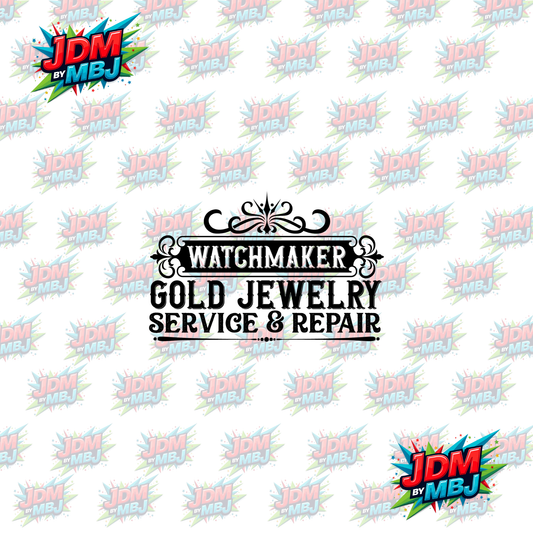 Iron On - Watchmaker - Vintage Farm DTF 20cm