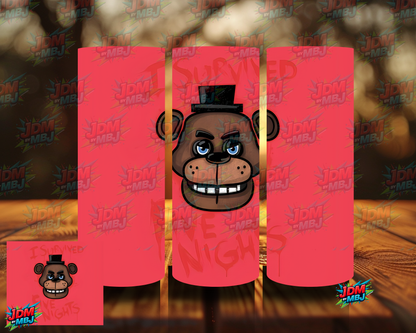 Inspired by Five Nights of Freddy Sublimation Prints