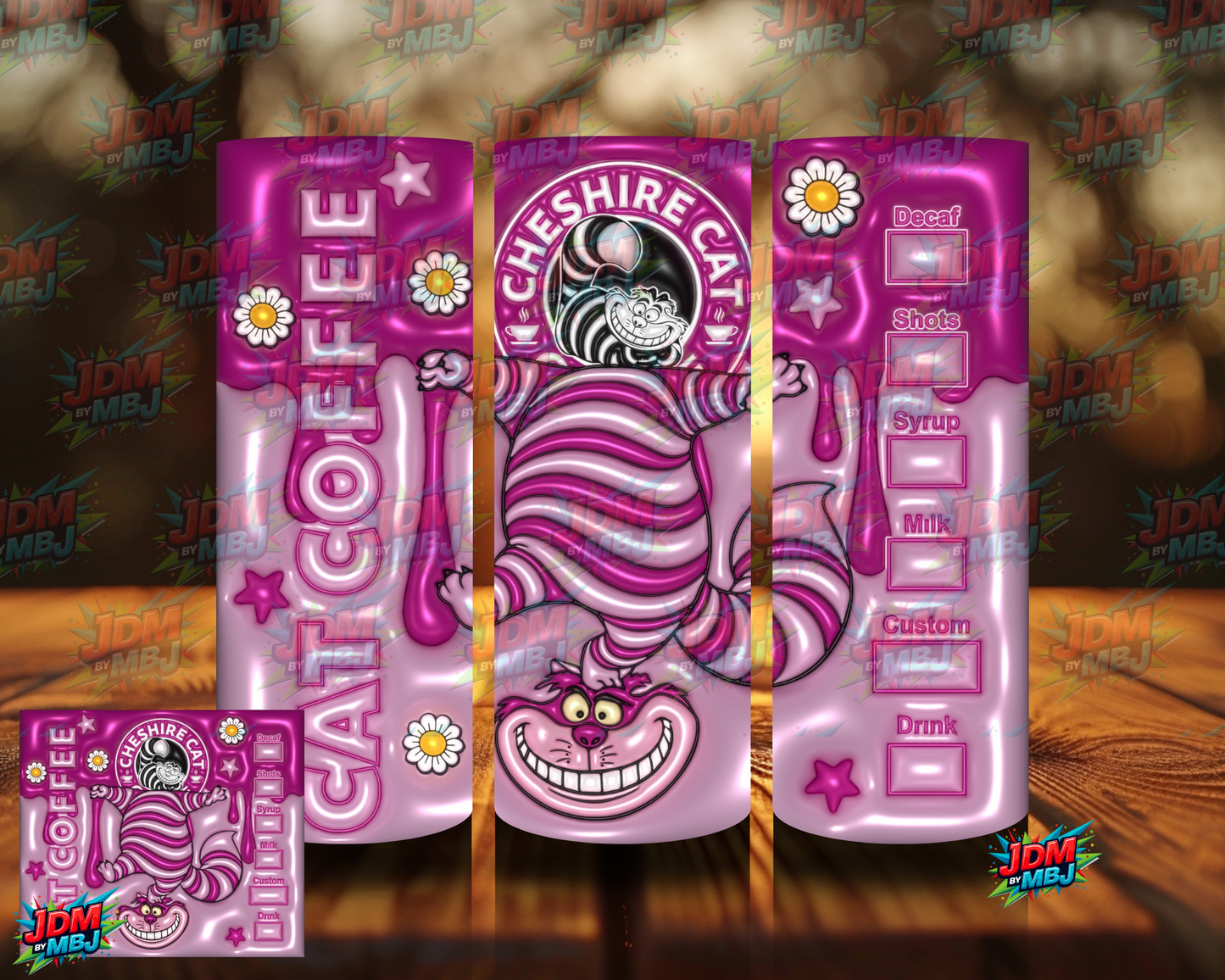 Bubble Style "Coffee" Sublimation Prints