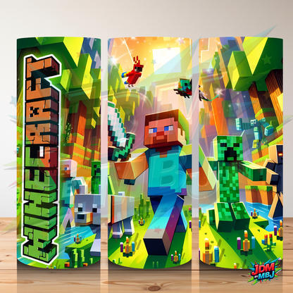 Inspirado en las impresiones de sublimación de MineCraft