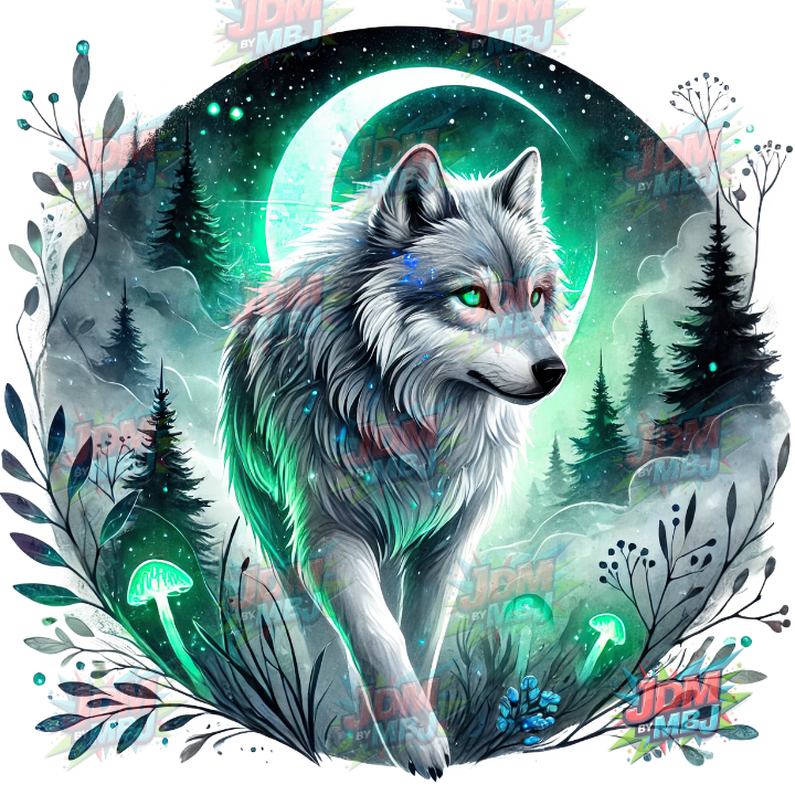 Iron On - Mystery Wolf's DTF 25cm