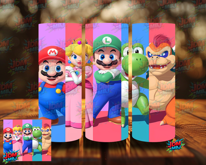 Inspired by Super Mario Sublimation Prints