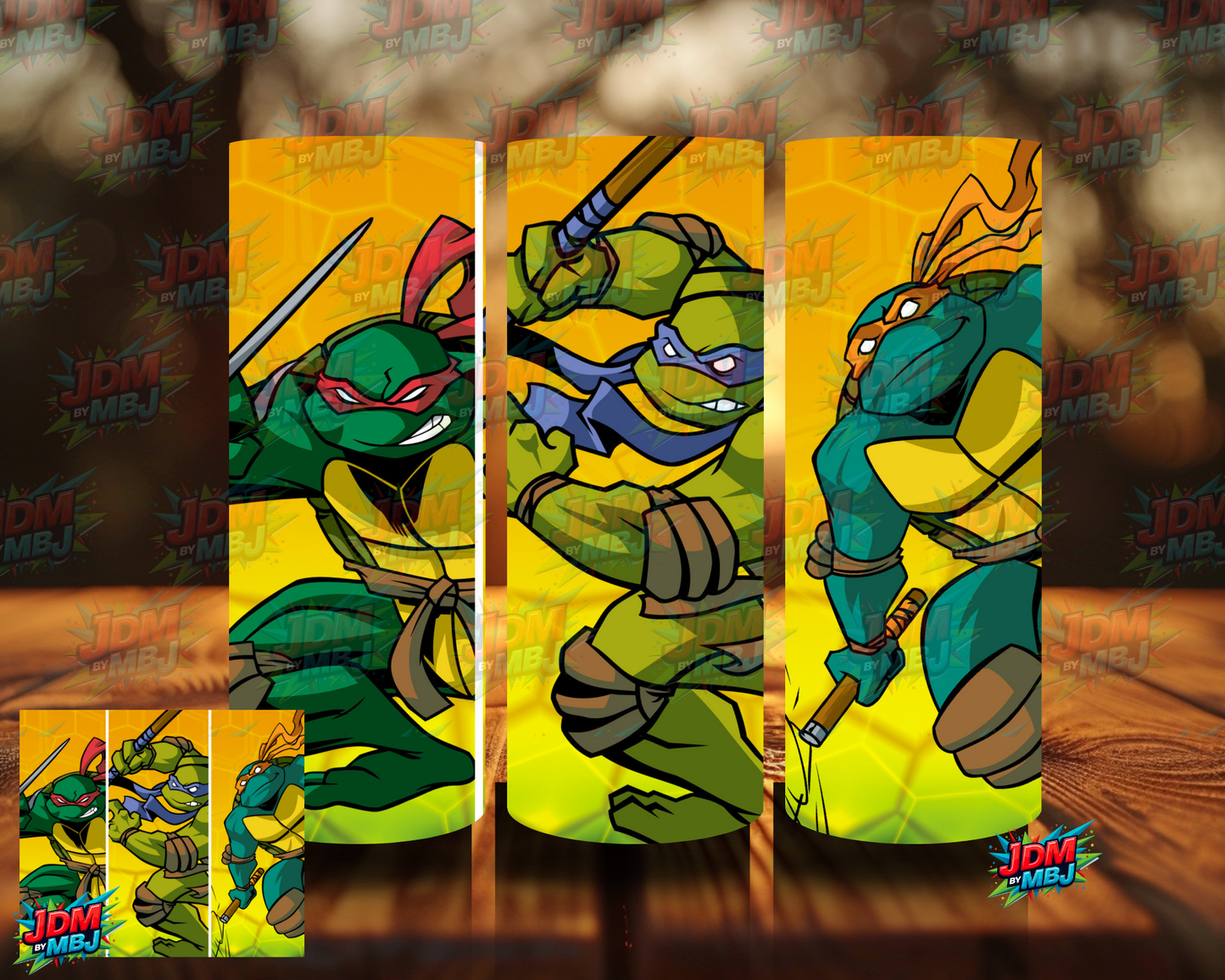 Inspired by Teenage Ninja Turtle Sublimation Prints