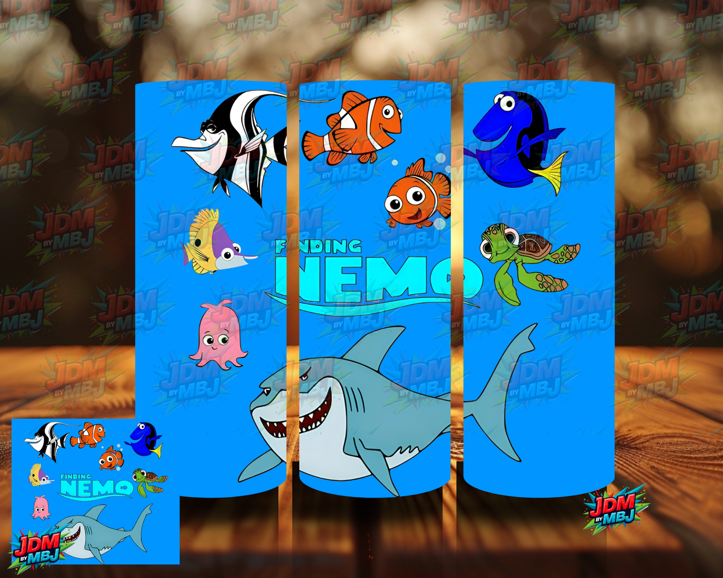 Inspired by Finding Nemo Sublimation Prints