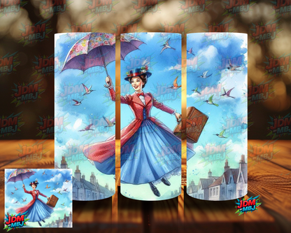 Inspired by Mary Poppins Sublimation Prints