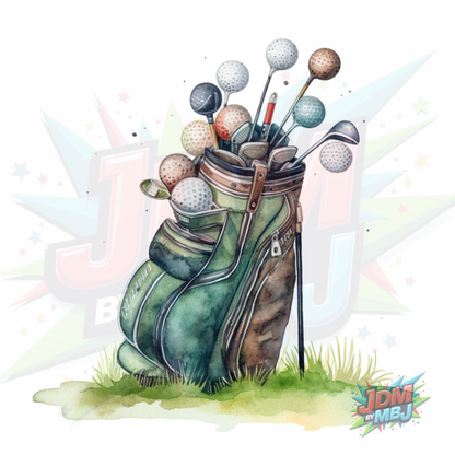 Inspirado en las impresiones de sublimación de golf