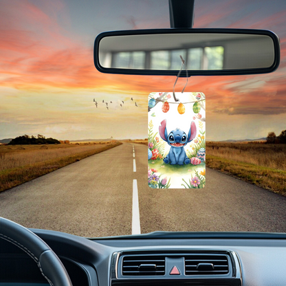 Inspired by Stitch Car Air Freshener Sublimation Prints