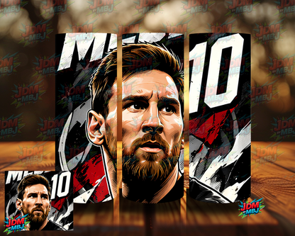 Inspired by Messi Soccer Player Sublimation Prints