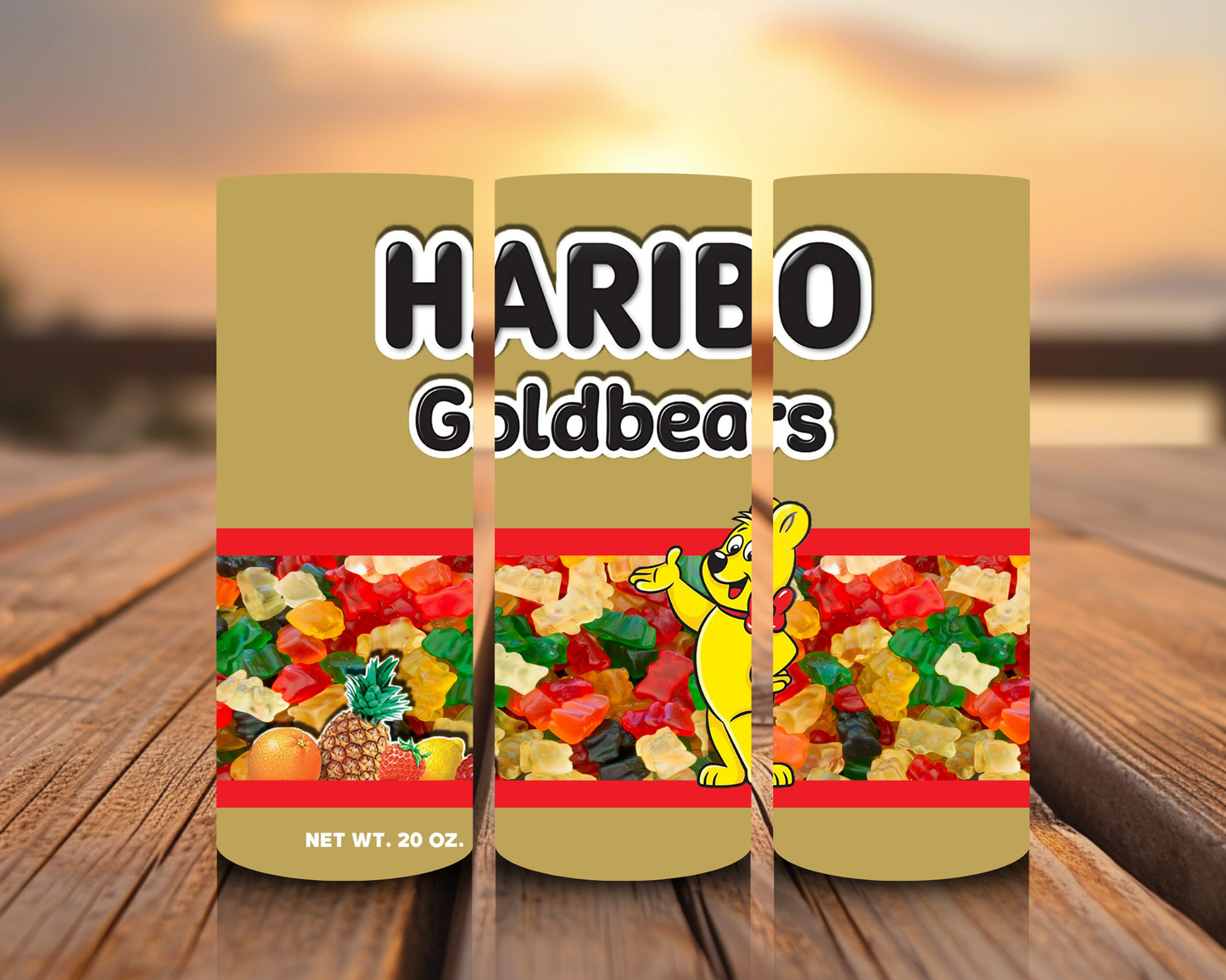 Inspirado en impresiones de sublimación de snacks