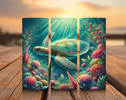 Inspirado en las impresiones de sublimación de tortugas