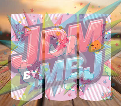 Inspirado en las impresiones de sublimación de Care Bear