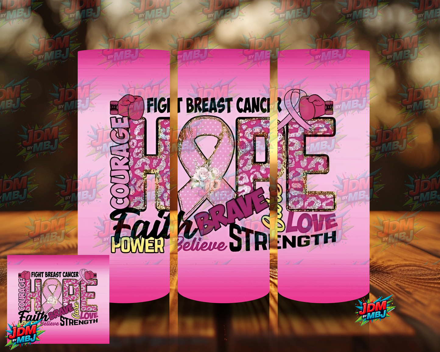 Inspired by Breast Cancer Awareness Sublimation Prints