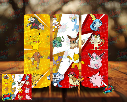 Inspired by Pokémon Sublimation Prints