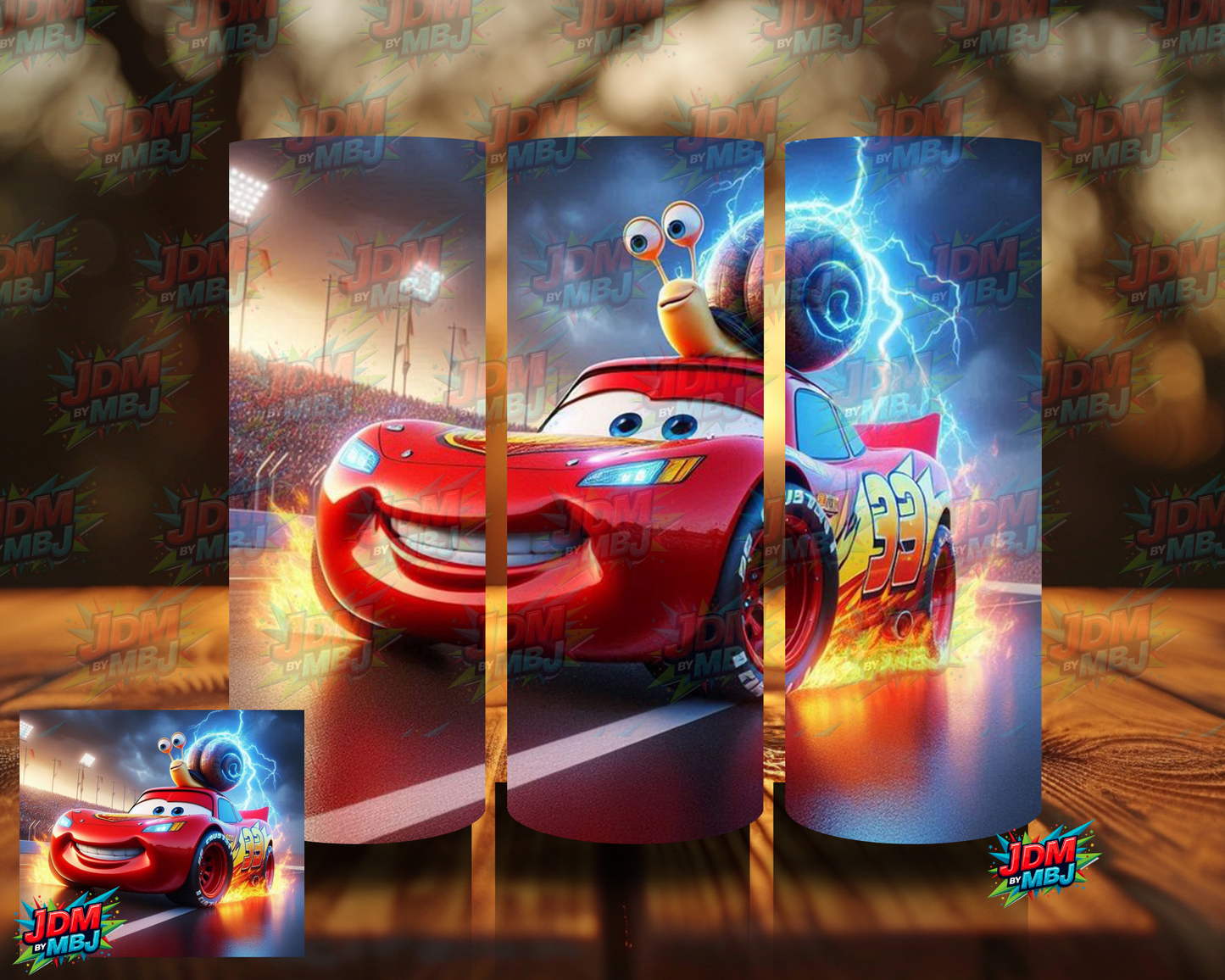 Inspired by Lighting McQueen Sublimation Prints