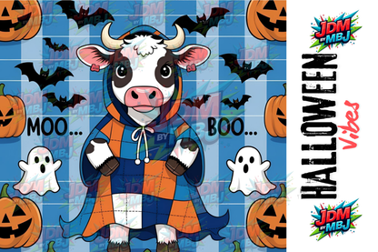 Inspirado en las impresiones de sublimación de Halloween