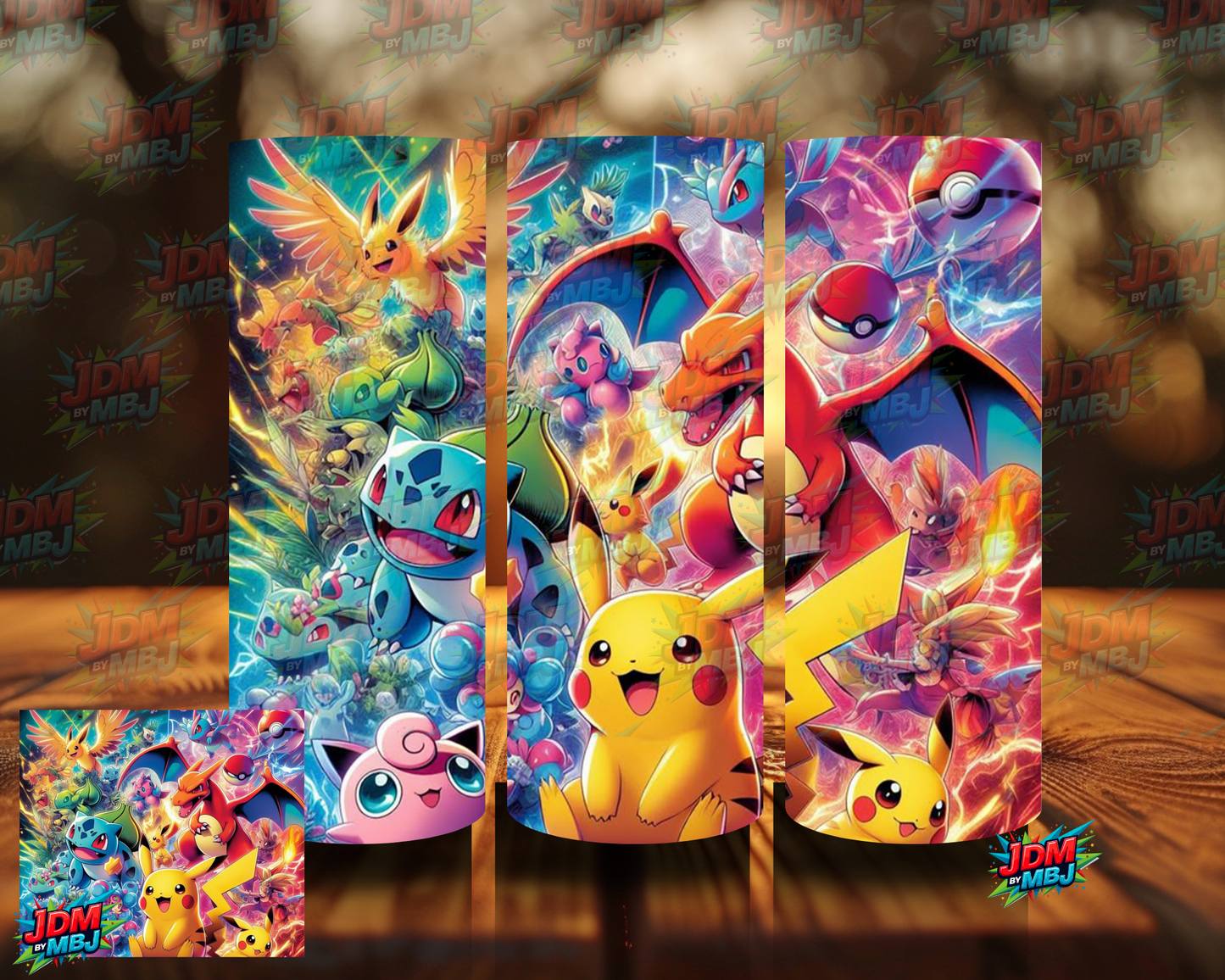 Inspired by Pokémon Sublimation Prints