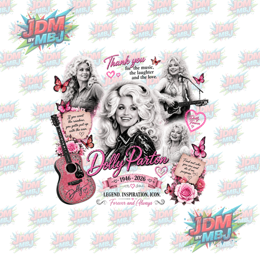 Iron On - Dolly Parton DTF