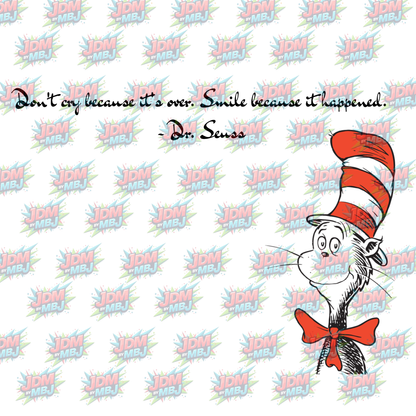 Inspired by Cat in The Hat Sublimation Prints