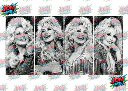 Inspired by Dolly Parton Cutting Board Sublimation Prints