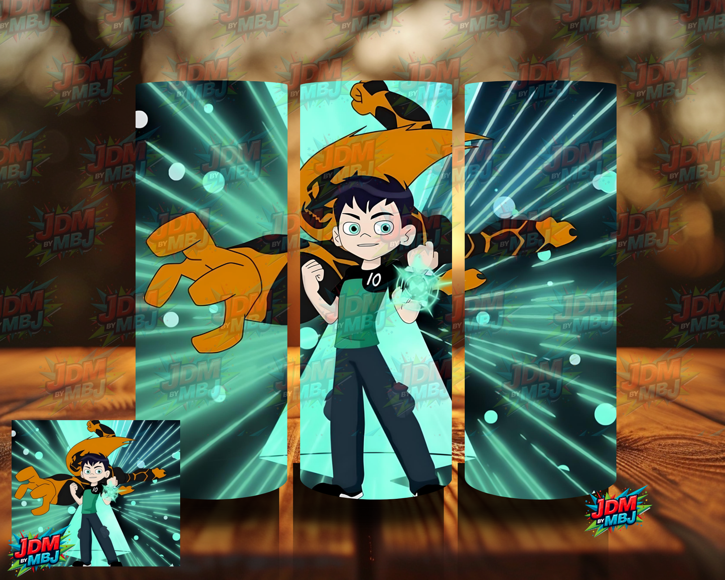 靈感來自《Ben 10》昇華印花