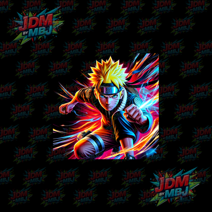 Iron On - Naruto 'Halftone' DTF