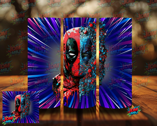 Inspired by Dead Pool Sublimation Prints