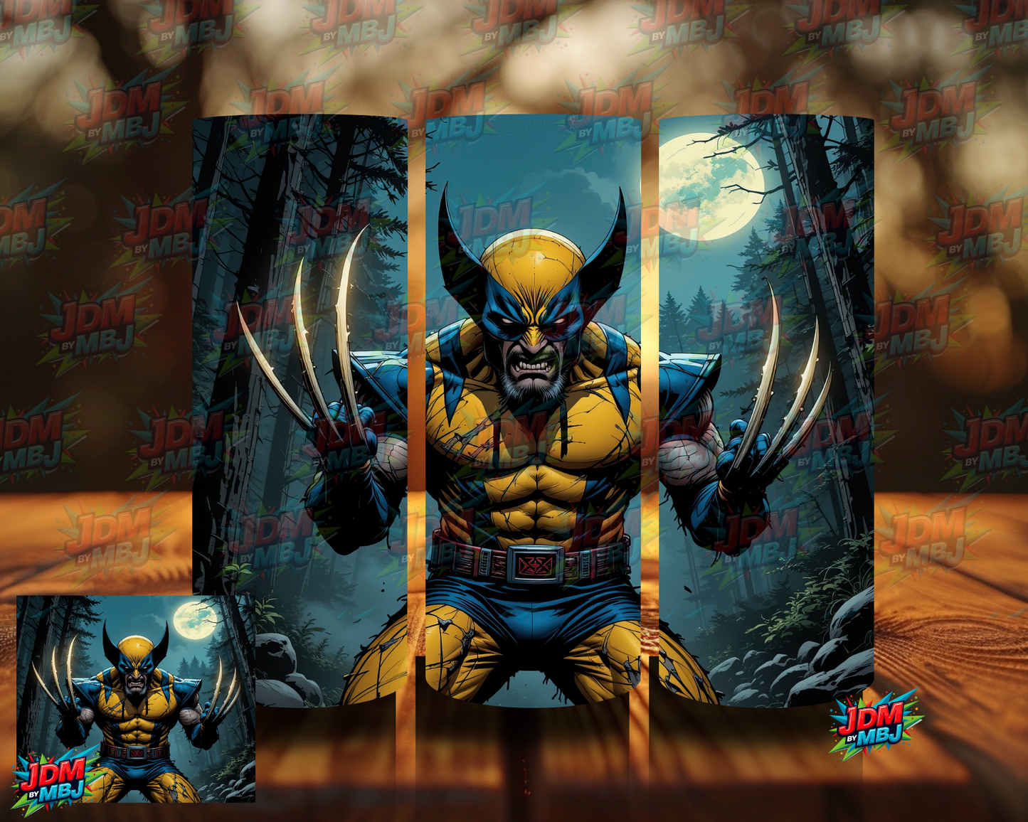 Inspired by Wolverine Sublimation Prints
