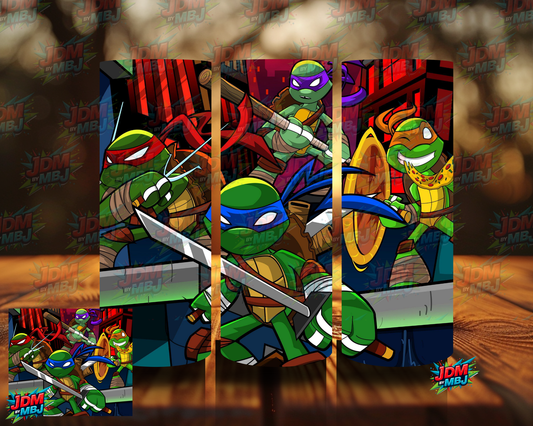 Inspired by Teenage Ninja Turtle Sublimation Prints
