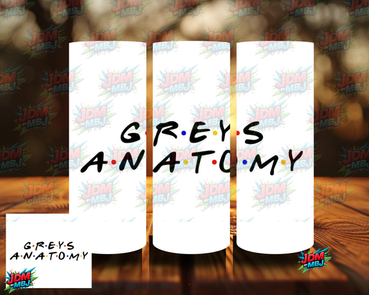Inspired by Grey Anatomy Sublimation Prints