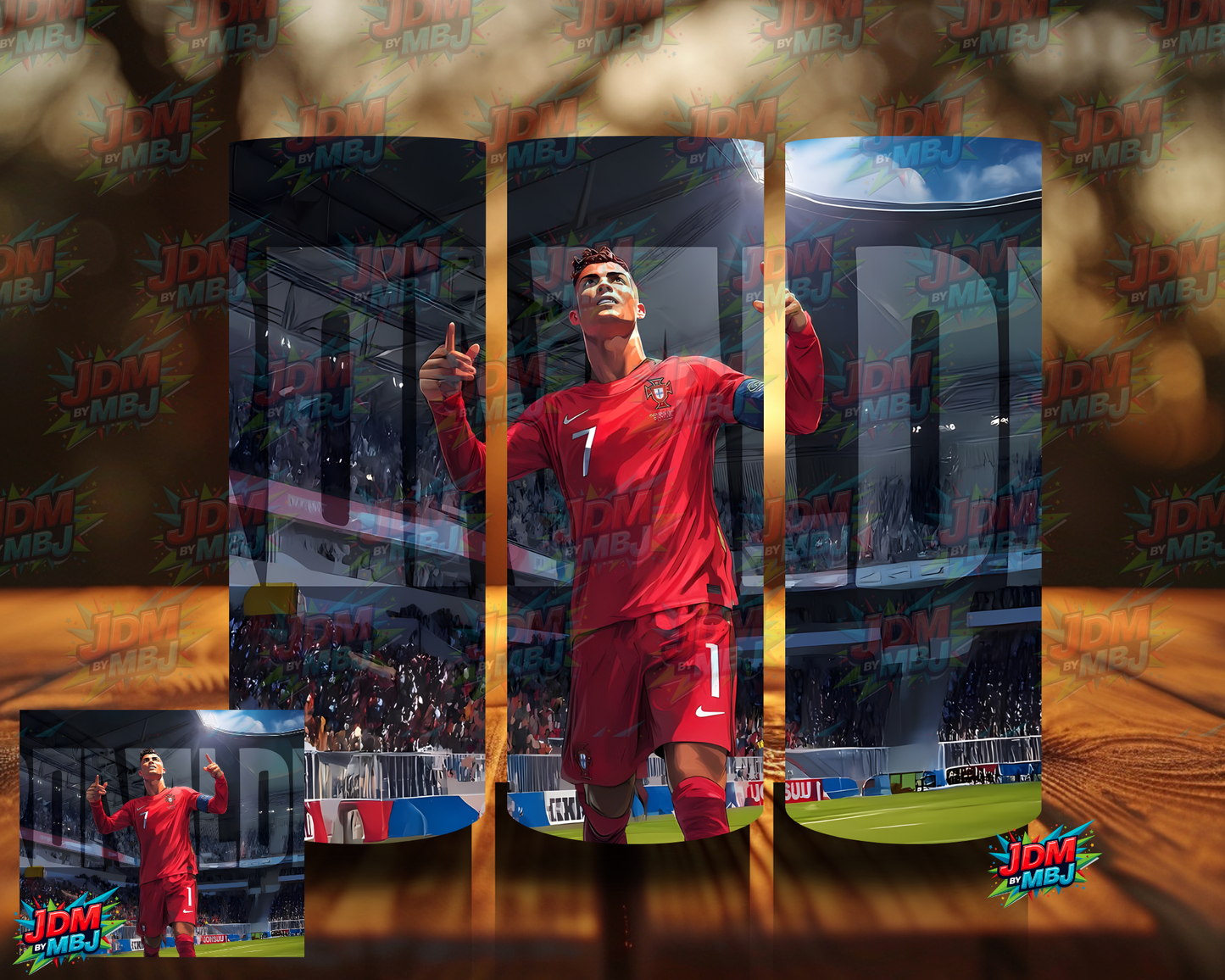 Inspired by Cristiano Ronaldo Sublimation Prints