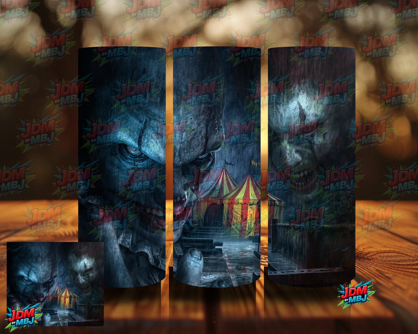 Inspired by HORROR Clowns 2.0 Sublimation Prints