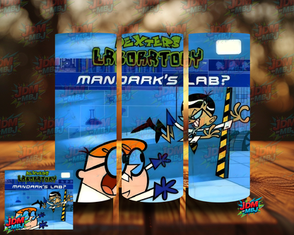 Inspired by Dexter's Laboratory Sublimation Prints