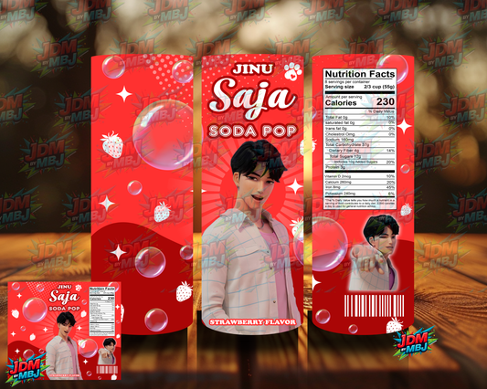 Inspired by Soda Pop (K-Pop Demon Hunter) Sublimation Prints