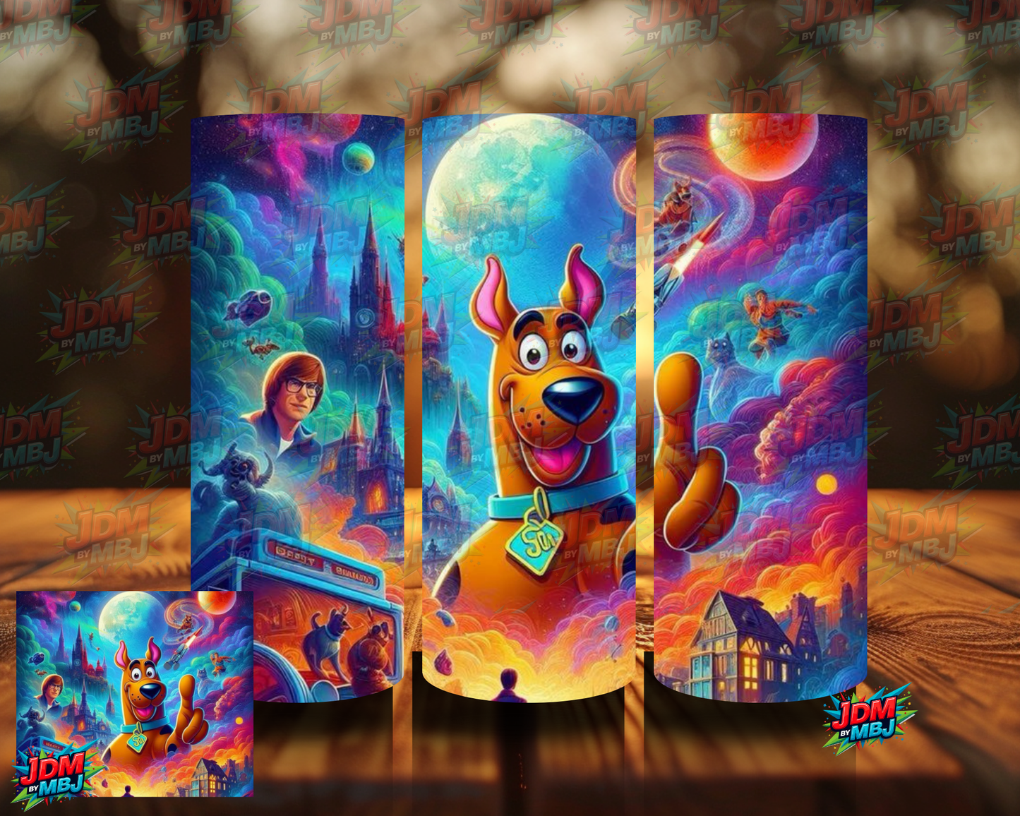 Inspired by Scooby Doo Sublimation Prints