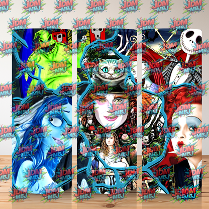 Inspired by Alice In Wonderland Sublimation Prints