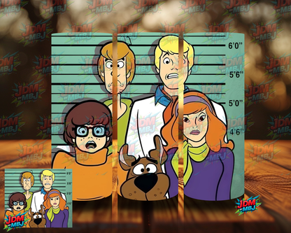 Inspired by Scooby Doo Sublimation Prints