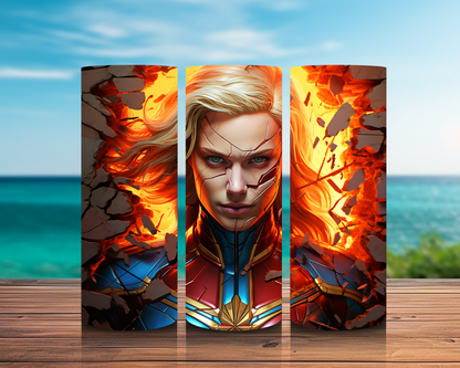 Inspired by 3D Super Hero in Wall Sublimation Prints