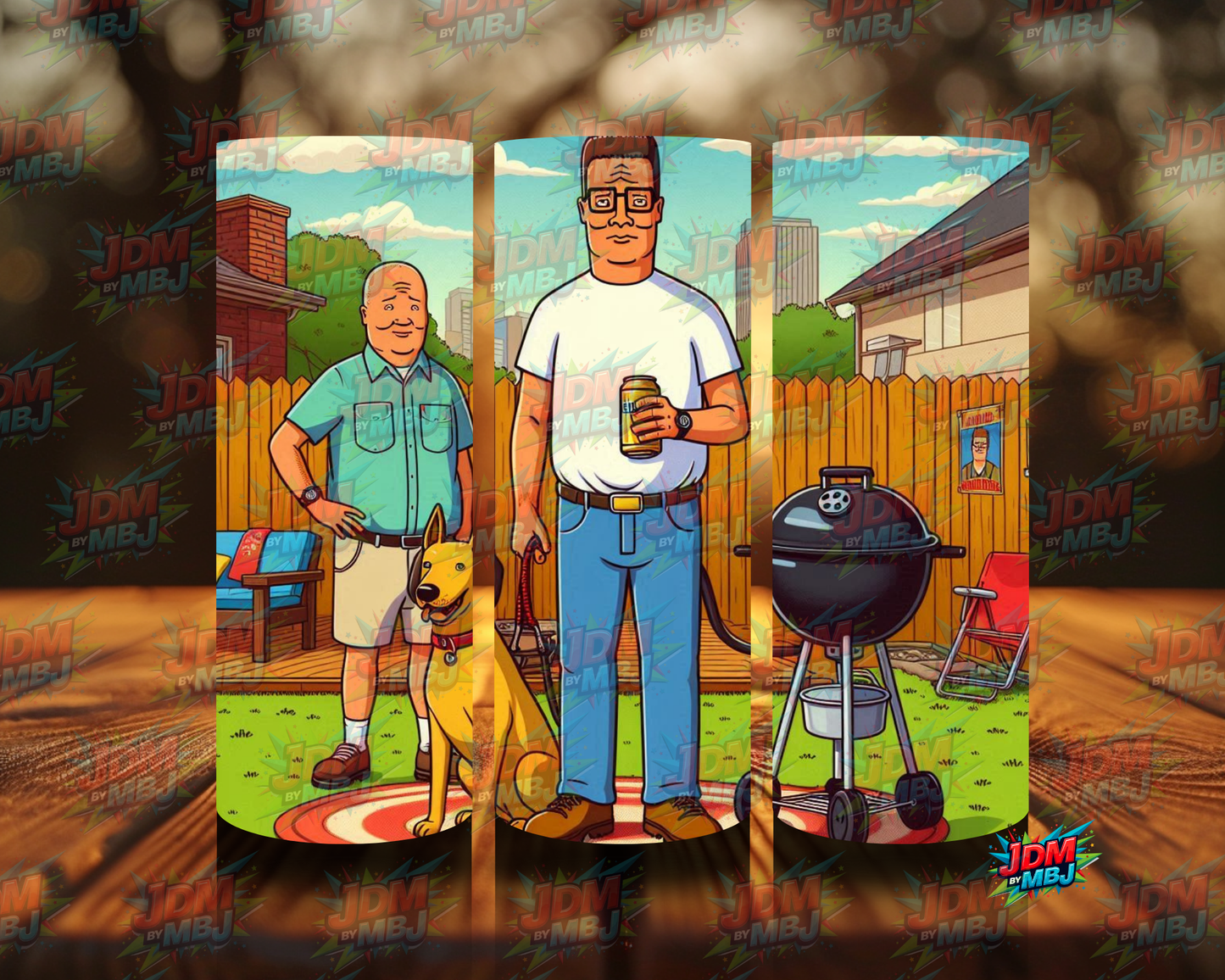 Inspired by King of The Hill Sublimation Prints