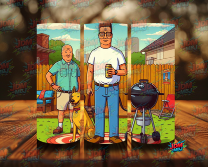 Inspired by King of The Hill Sublimation Prints