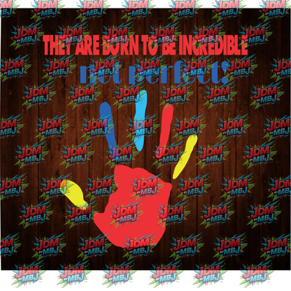 Inspired by Autism Awareness Sublimation Prints